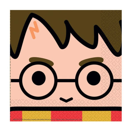 Servietten Harry Potter 33cm x 33cm Metallic Mix (16 Stk.)