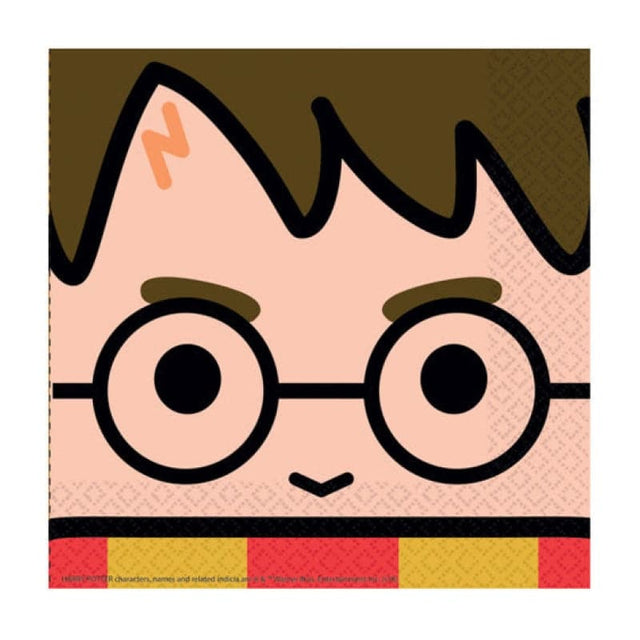 Servietten Harry Potter 33cm x 33cm Metallic Mix (16 Stk.)