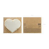 Servietten Herz 14,5cm x 12,5cm Pastell Mix (20 Stk.)