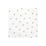 Servietten Herzen 33cm x 33cm Pastell Mix (20 Stk.)