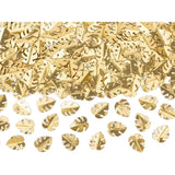 Konfetti Blätter 2cm Metallic gold (15g)