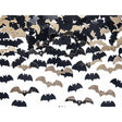 Konfetti Halloween Fledermaus 2.5cm Metallic schwarz (15g)