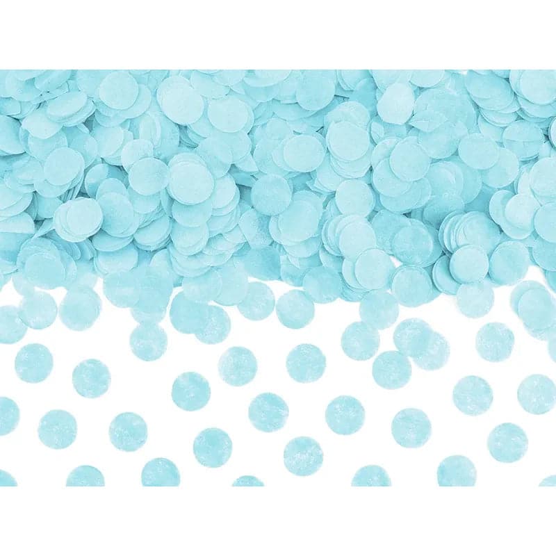 Konfetti Kreise 1.6cm Pastell blau (15g)