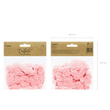 Konfetti Kreise 1.6cm Pastell rosa (15g)