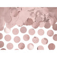 Konfetti Kreise 2.5cm Metallic roségold (15g)