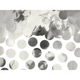 Konfetti Kreise 2.5cm Metallic silber (15g)
