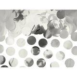 Konfetti Kreise 2.5cm Metallic silber (15g)