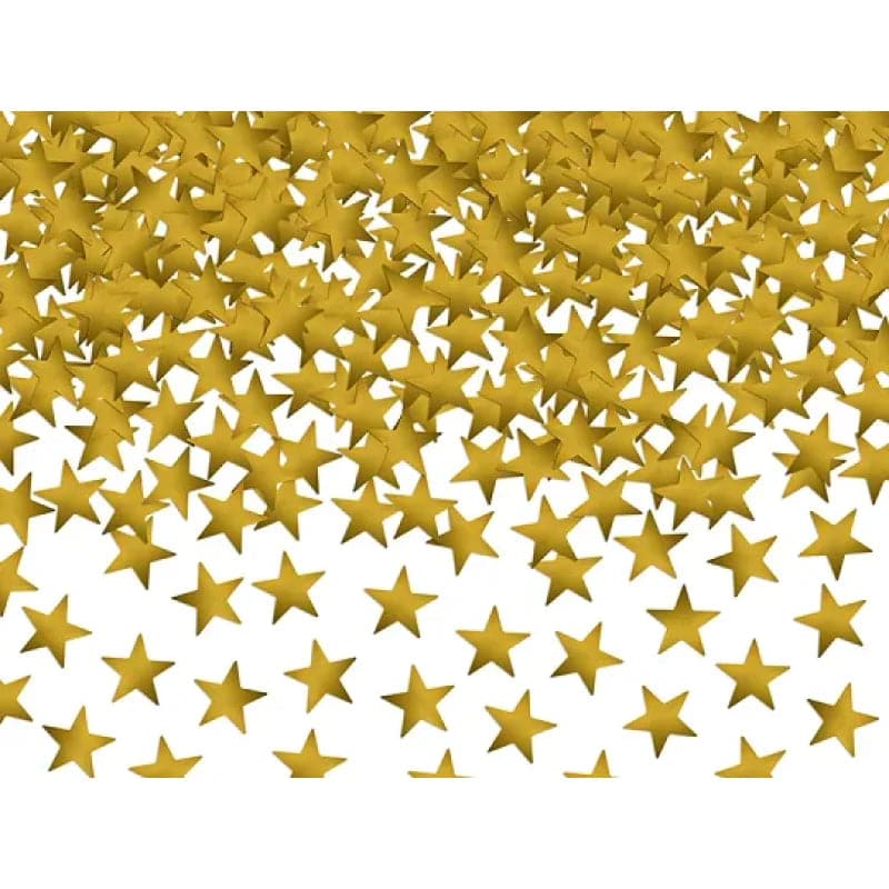 Konfetti Sterne 10mm Metallic gold (30g)
