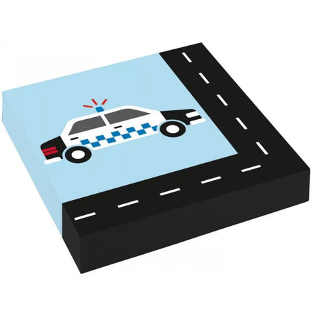 Servietten On the road 33cm x 33cm Pastell Mix (20 Stk.)