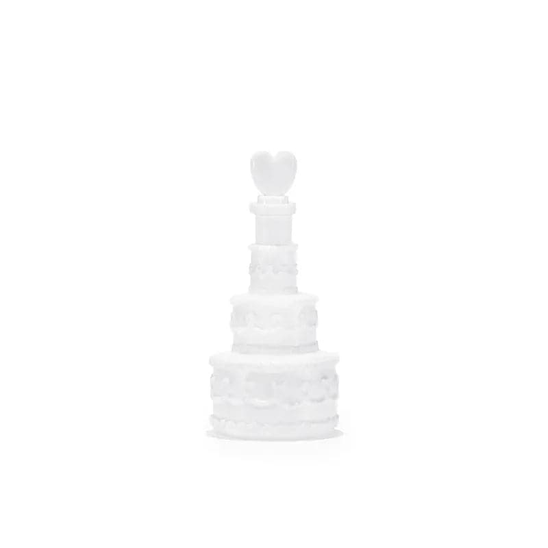 Seifenblasen Törtchen 6cm Pastell weiss (1 Stk.)
