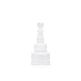 Seifenblasen Törtchen 6cm Pastell weiss (1 Stk.)