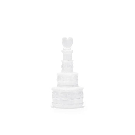 Seifenblasen Törtchen 6cm Pastell weiss (1 Stk.)