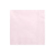 Servietten Uni 33cm x 33cm Pastell rosa (20 Stk.)