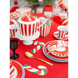 Servietten Zuckerstangen 8cm x 15cm Metallic Mix (20 Stk.)