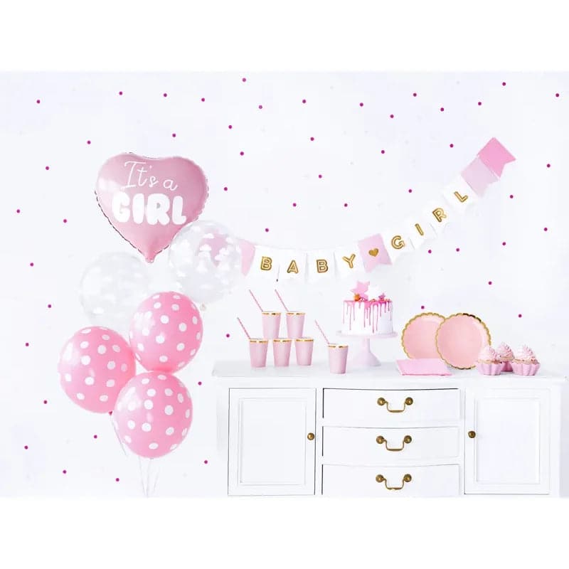 Set mit Partydekorationen - It’s a girl