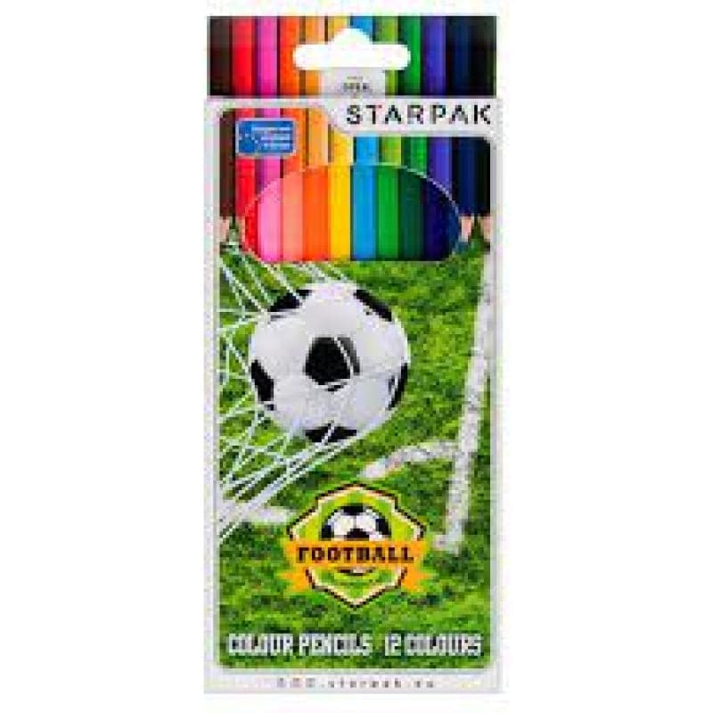 Farbstifte Fussball Mix (12 Stk)