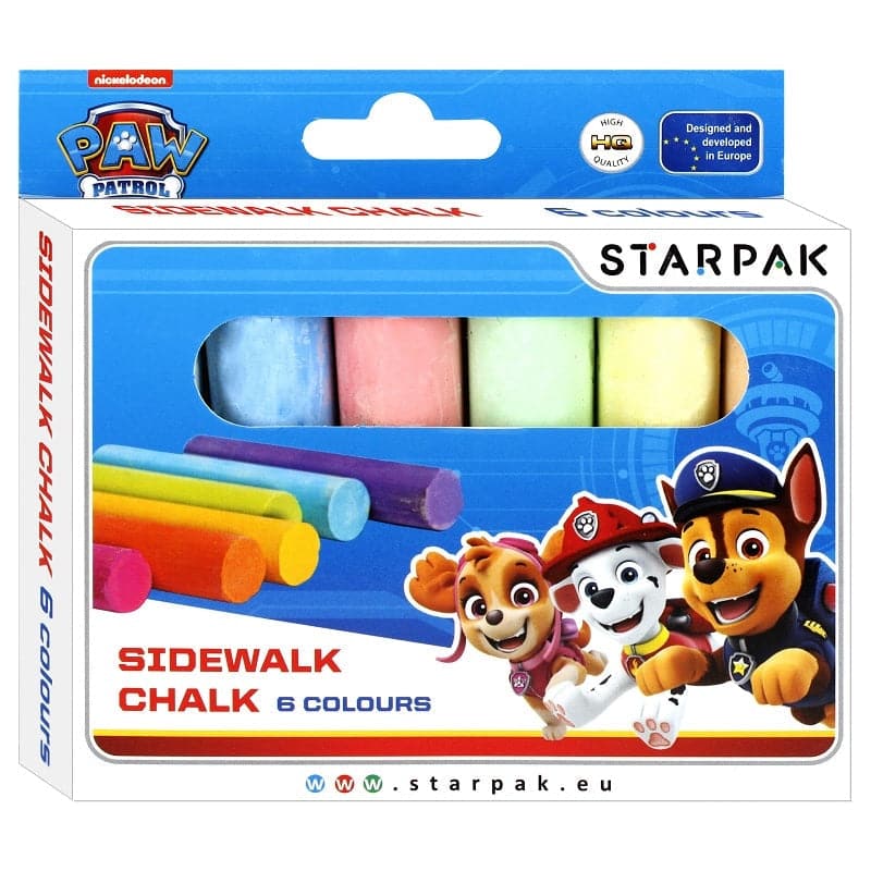 Kreide Paw Patrol Mix (6 Stk.)