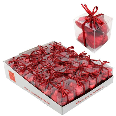 Schokolade Herzchen 40g in Geschenkbox