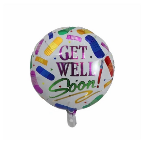 Folienballone - GET WELL SOON 45cm