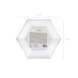 Teller 40th Birthday 20cm Metallic gold (6 Stk.)