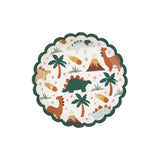 Teller Dinosaurier 18cm Pastell Mix (6 Stk.)