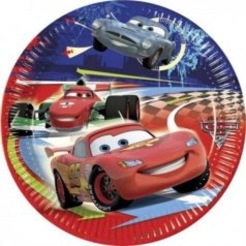 Teller Disney Cars 23cm Metallic Mix (8 Stk.)