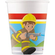 Becher Feuerwehr 200ml Metallic Mix (7 Stk.)