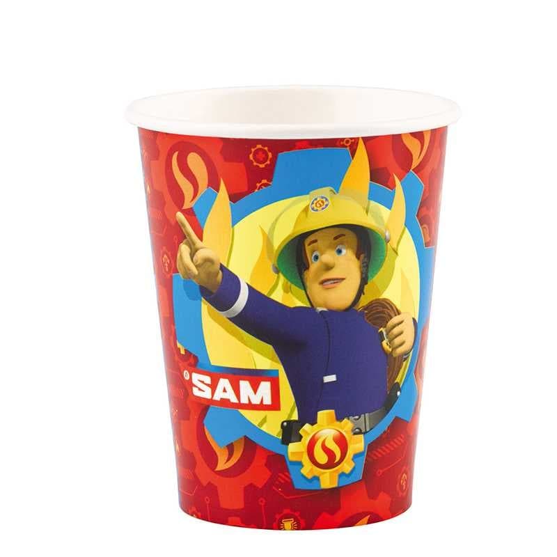 Becher Fireman Sam 250ml Metallic Mix (8 Stk.)