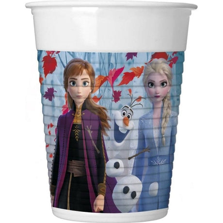 Becher Frozen 200ml Metallic Mix (8 Stk.)