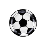 Teller Fussball 18cm Pastell Mix (6 Stk.)