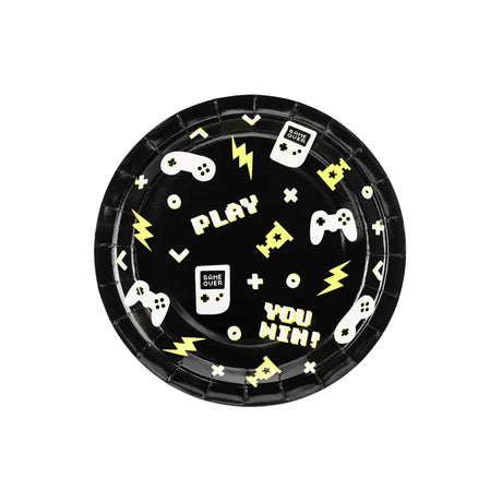 Teller Game on - Gamepads 23cm Pastell Mix (6 Stk.)
