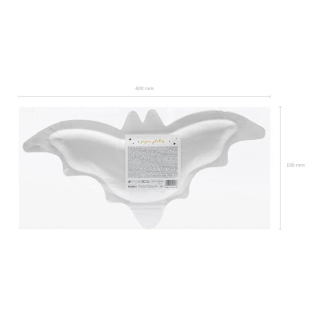 Teller Halloween Fledermaus 37.5cm Metallic gold (6 Stk.)