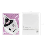 Teller Halloween Schädel 27cm Pastell weiss (6 Stk.)