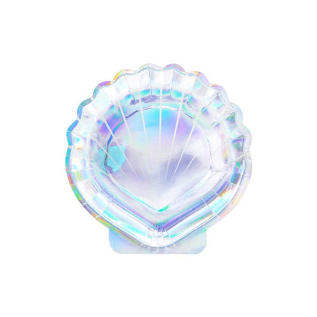 Teller Meerjungfrau 18.5cm Metallic Holo (6 Stk.)