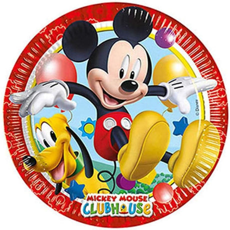 Teller Mickey Mouse 22cm Metallic Mix (8 Stk.)