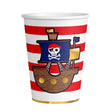 Becher Piraten 250ml Metallic Mix (8 Stk.)