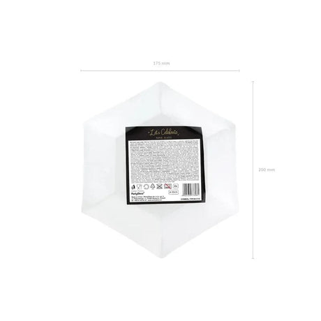 Teller Silvester Let’s Celebrate 20cm Metallic Mix (6 Stk.)