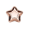 Teller Stern 18cm Metallic roségold (6 Stk.)