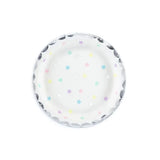 Teller Sternemuster 18cm Metallic Mix (6 Stk.)