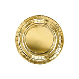 Teller Uni gold 18cm (6 Stk.)