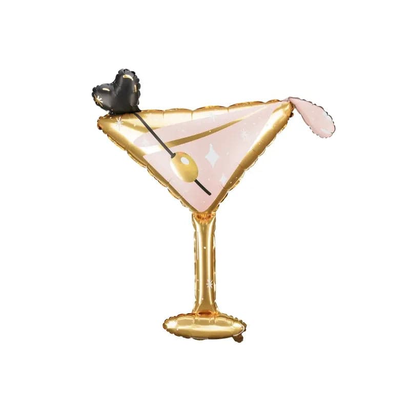 Ballone Cocktailglas 126cm Metallic Mix (1 Stk.)