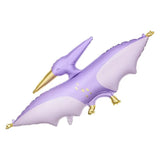 Ballone Dinosaurier 120cm Pastell Lila (1 Stk.)