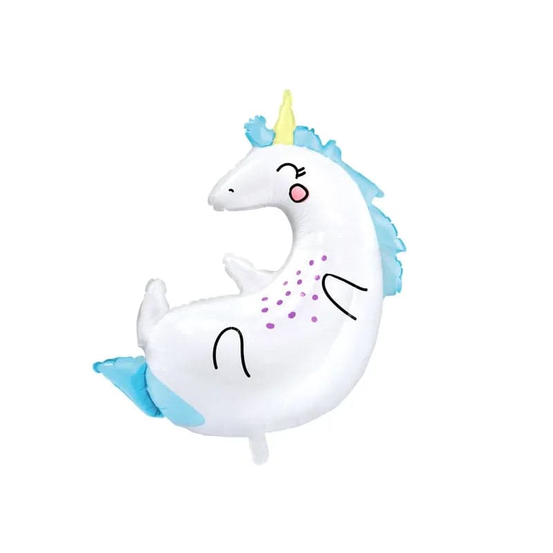 Ballone Einhorn 75cm Metallic Mix (1 Stk.)