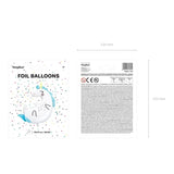 Ballone Einhorn 75cm Metallic Mix (1 Stk.)