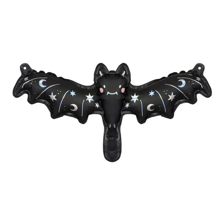 Ballone Halloween Fledermaus 40.5cm Pastell schwarz (1 Stk.)