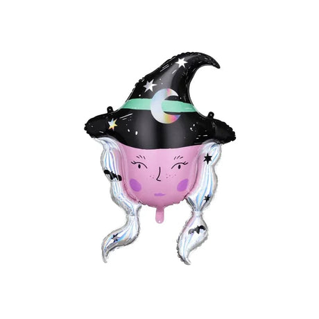 Ballone Halloween Hexe 101cm Pastell Mix (1 Stk.)