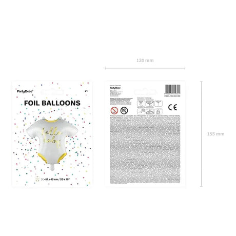 Ballone Hello Baby 51cm Pastell Mix (1 Stk.)