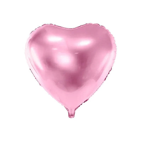 Ballone Herz 61cm Metallic rosa (1 Stk.)