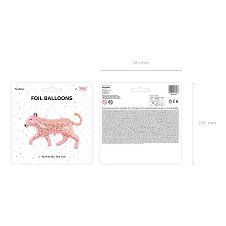 Ballone Leopard 114cm Metallic Mix (1 Stk.)
