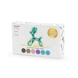 Ballone Modellierset mit Pumpe 130cm Glossy Mix (30 Stk.)